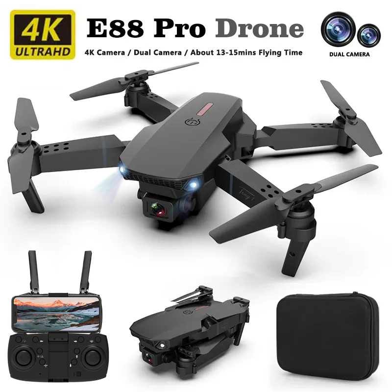 Drone Top Rc - E88pro Drone Professional Dron Optical Flow