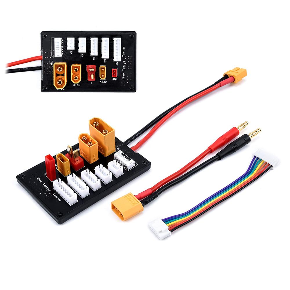 Lipo Parallel Charging Board - HOBBYMATE XT30 XT60 XT90 JST T