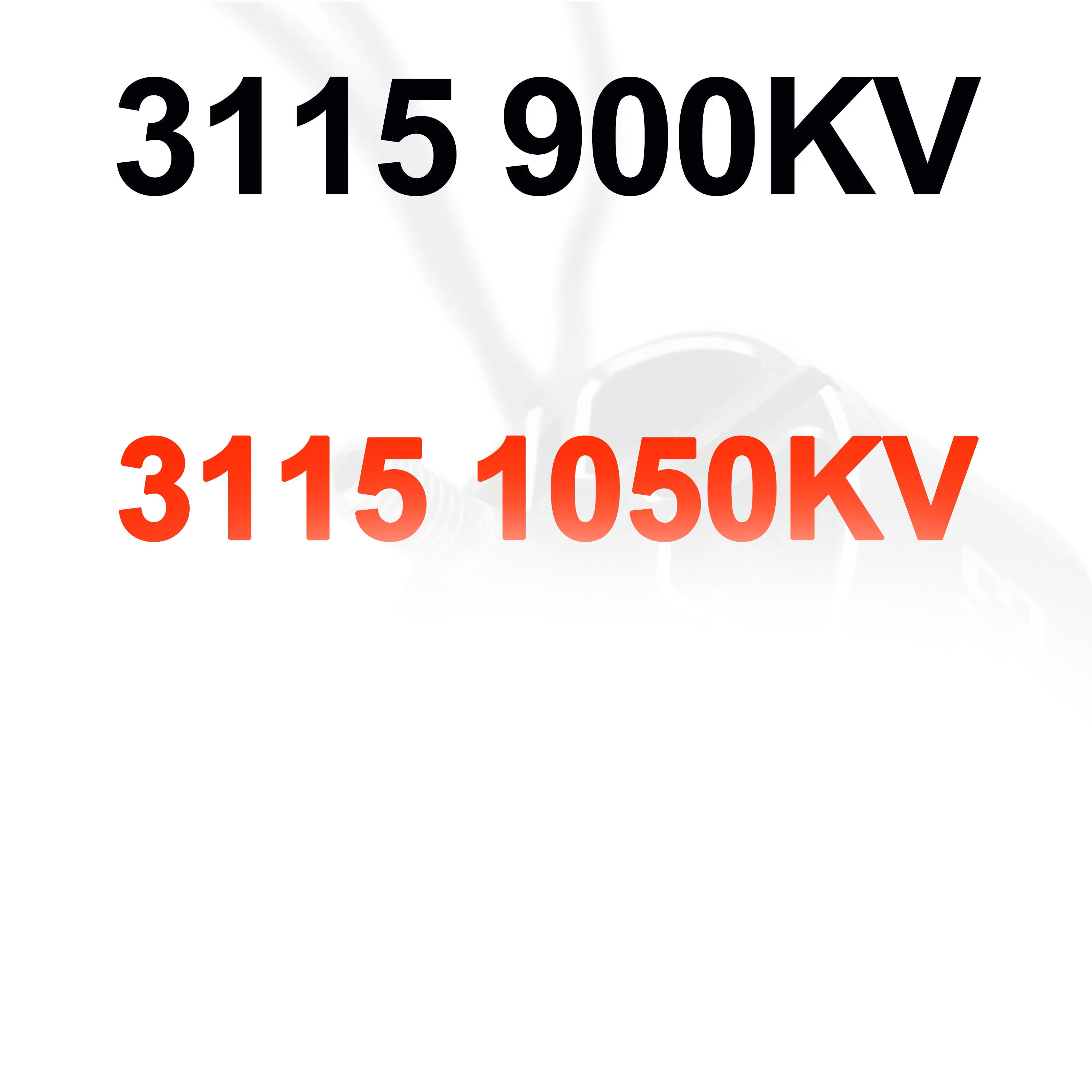 Quadcopter Frame - 1/2/4PCS 3115 900KV 1050KV 3-6S มอเตอร์ไร้แปรงสำหรับ