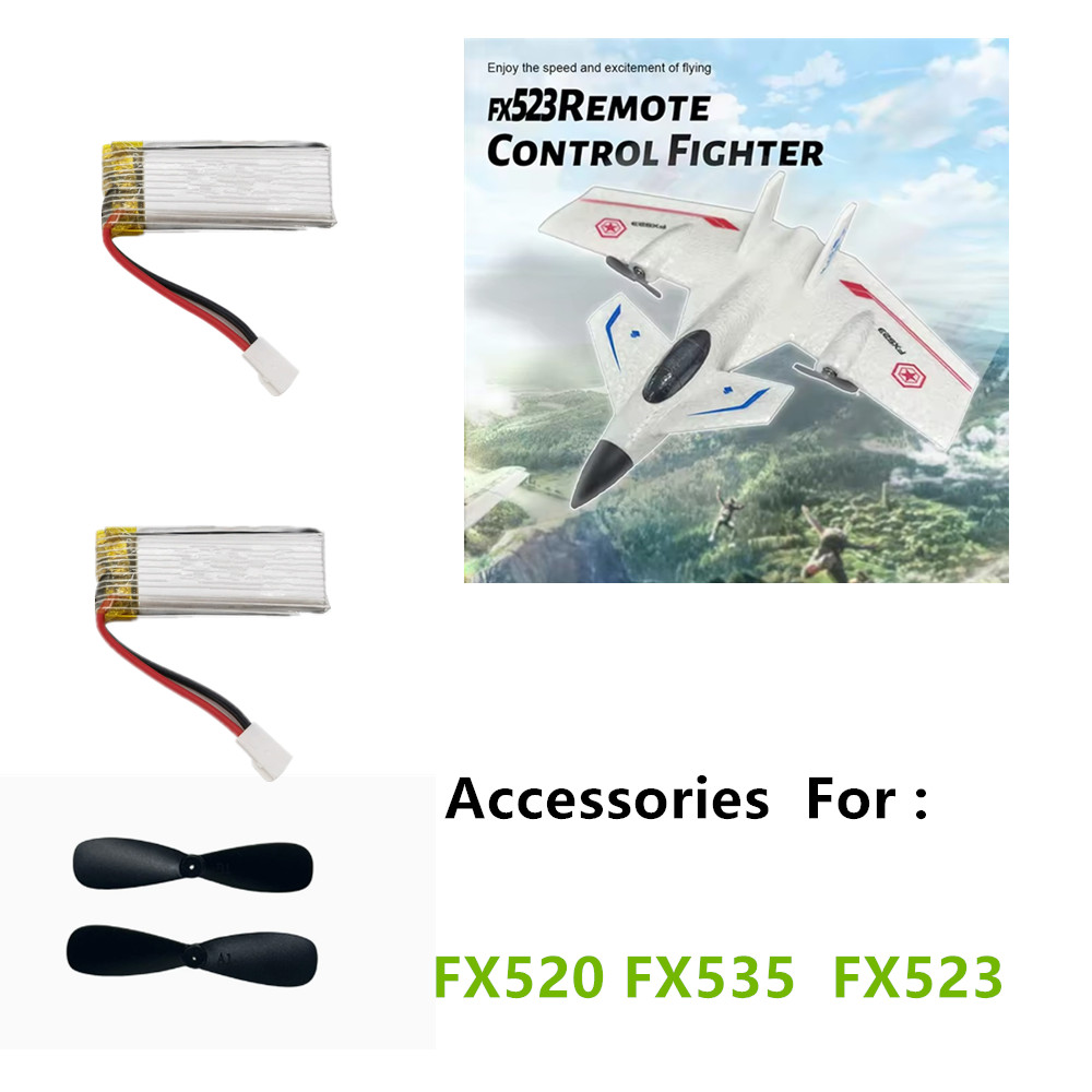 Drone Top Rc - อุปกรณ์เสริมสำหรับเครื่องบิน RC รุ่น FX523 แบตเตอรี่ 3.7V
