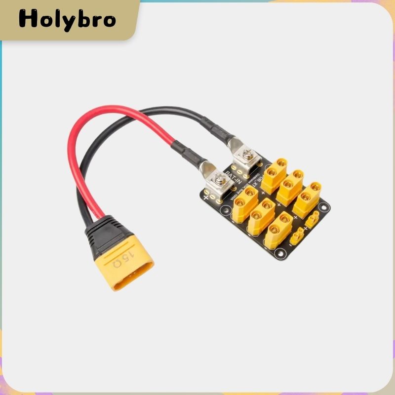 Drone Top Rc - คณะกรรมการจ่ายไฟ HolyBro (PDB) 300A พร้อมรายการด้านบนและรายการด้านข้างสําหรับ RC