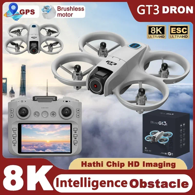 Drone Gt3 Rc - โดรน GT3 Mini รุ่นใหม่ พร้อมกล้อง 8K