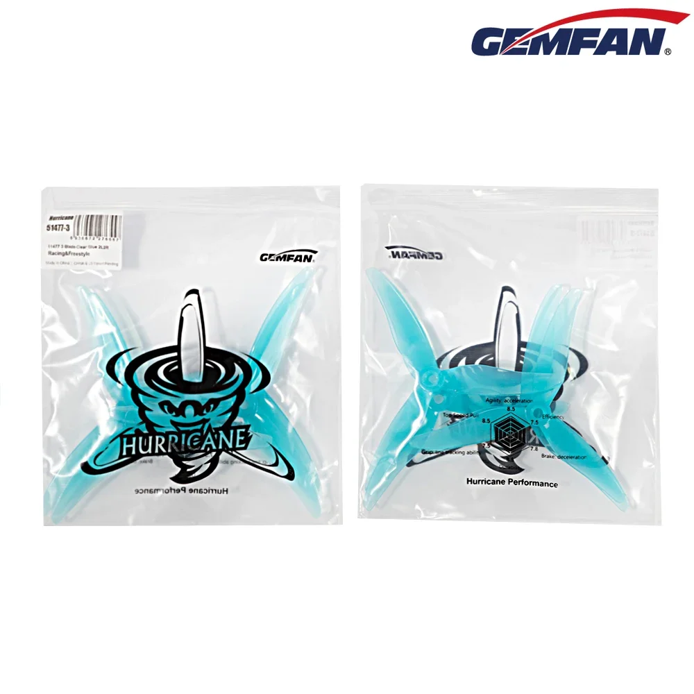 Drone Rcs - ใบพัด Gemfan JB Hurricane 51477 แบบ