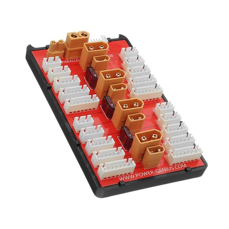 Lipo Parallel Charging Board - อุปกรณ์เสริมสำหรับโมเดล RC Power-Genius 2 IN 1