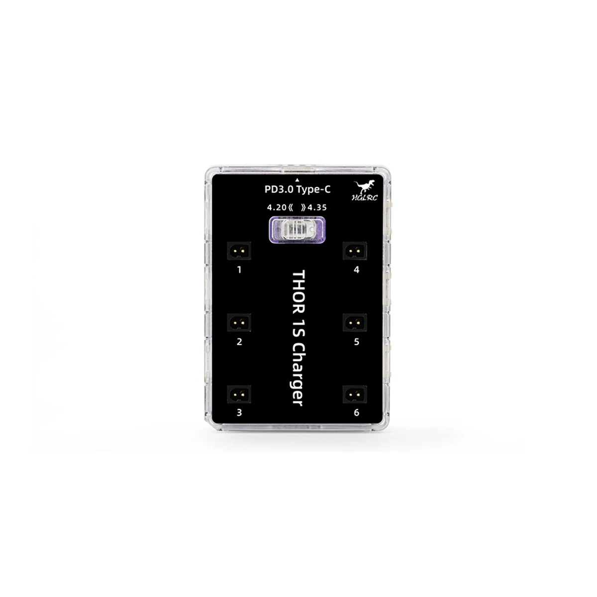 Lipo Parallel Charging Board - Hglrc Thor 1S ที่ชาร์จ V2 6ทางบอร์ดชาร์จแบบขนานรองรับ