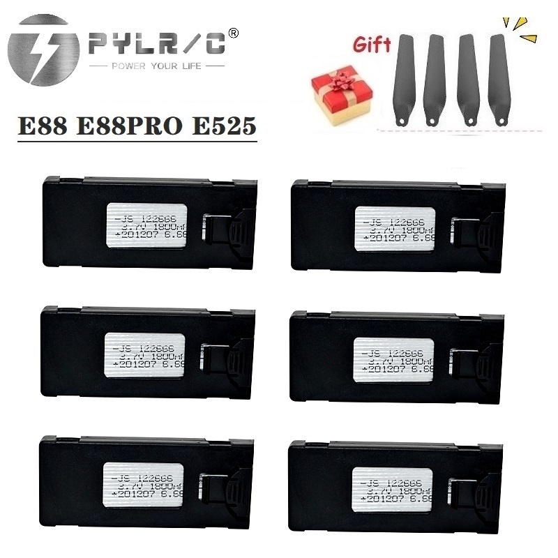 Drone Zll Rc - 1/2/3/5/10Pcs 3.7V 1800Mah RC Drone แบตเตอรี่อุปกรณ์เสริมสําหรับ