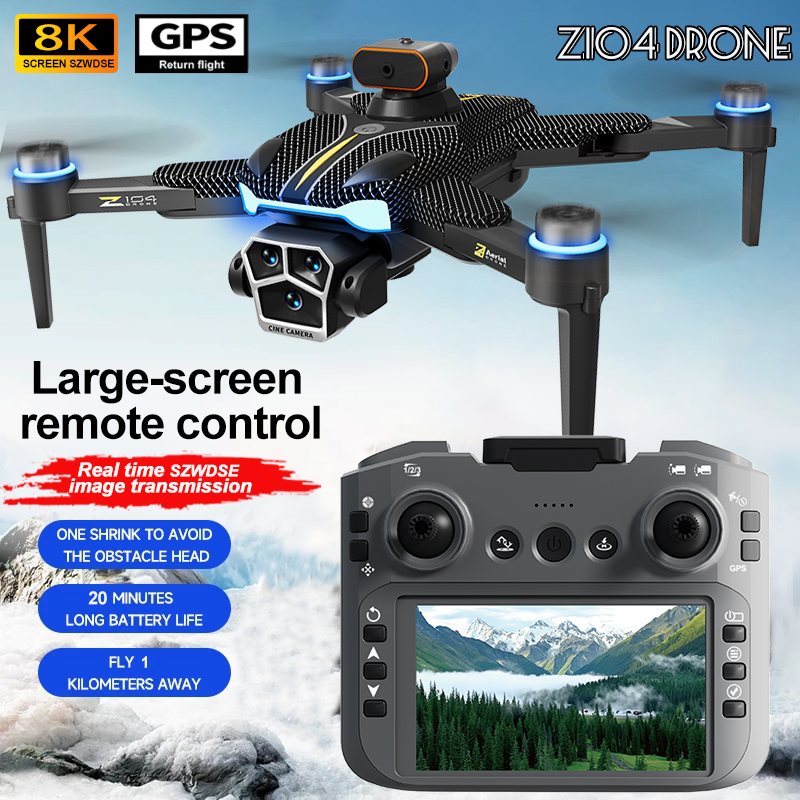 Drone Xiaomi Rc - โดรน Xiaomi Z104 ระบบระบุตำแหน่ง GPS ถ่ายภาพทางอากาศ