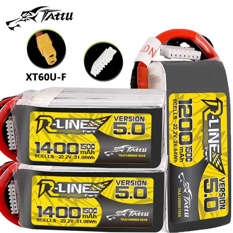 Drone Zll Rc - แบตเตอรี่ HOT TATTU R-LINE 5.0 150C