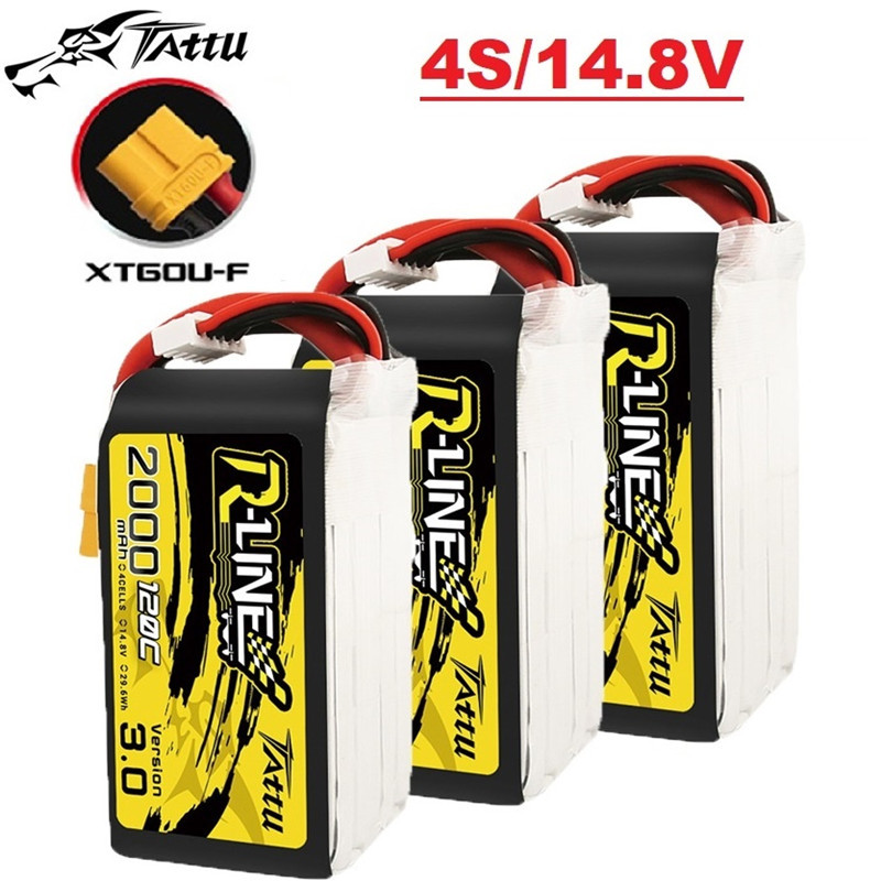 Drone Zll Rc - Hot Tattu R-LINE 120C แบตเตอรี่2000mAh 14.8V