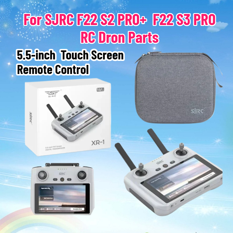 Drone Sjrc - รีโมทคอนโทรลหน้าจอสัมผัสขนาด 5.5 นิ้วสำหรับโดรน SJRC F22 S2