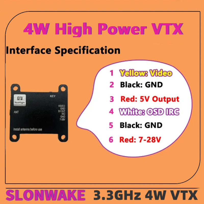 เครื่องส่งสัญญาณวิดีโอ SLONWAK - Drone Rc Controller บทวิจารณ์และราคา