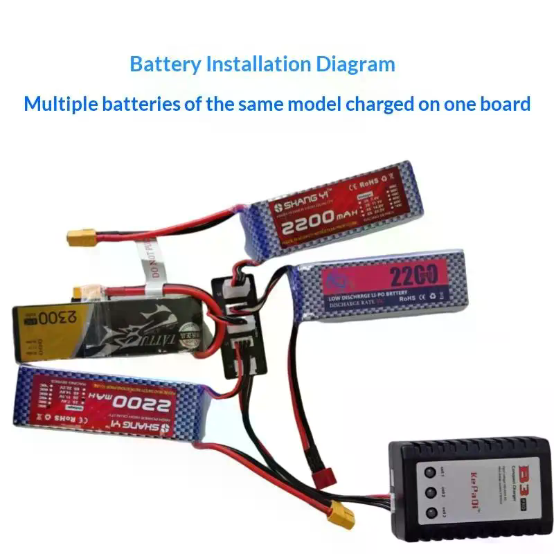 แบตเตอรี่ลิเธียมโพลิเมอร์แบบชา - Lipo Parallel Charging Board บทวิจารณ์และราคา
