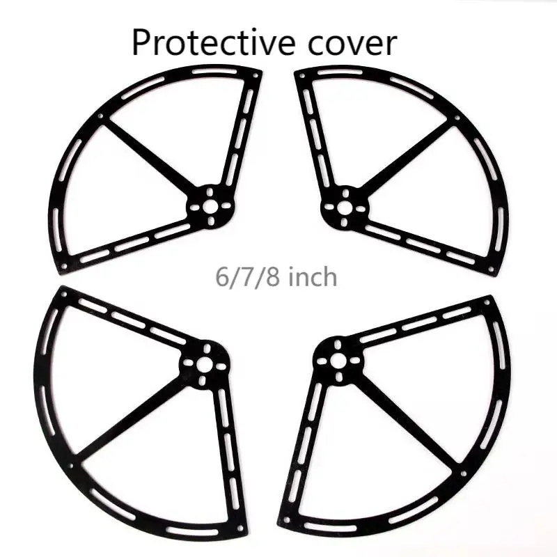 4PCS ใบพัดกรอบป้องกัน Guard ป้ - Drone Propeller Guards บทวิจารณ์และราคา