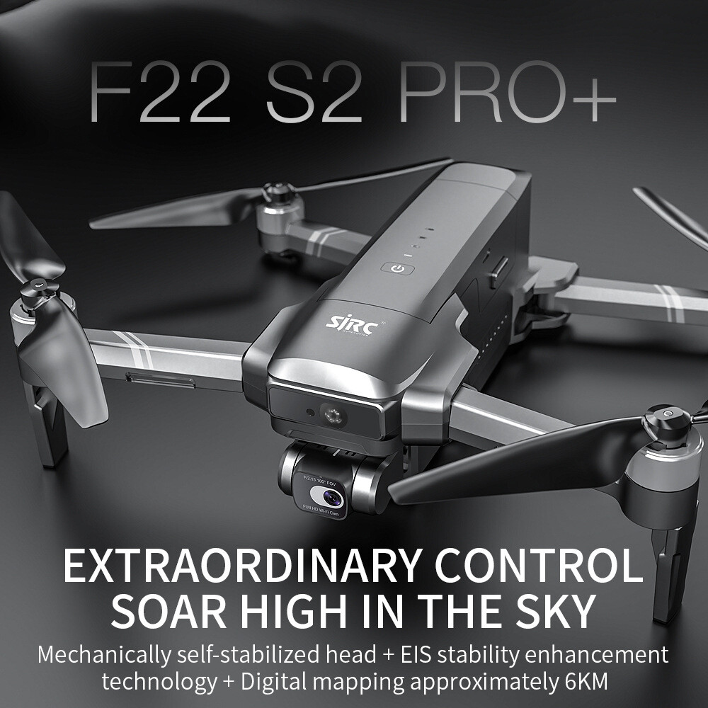 โดรน SJRC F22 S2 PRO+ GPS 6 กม - Drone Sjrc บทวิจารณ์และราคา