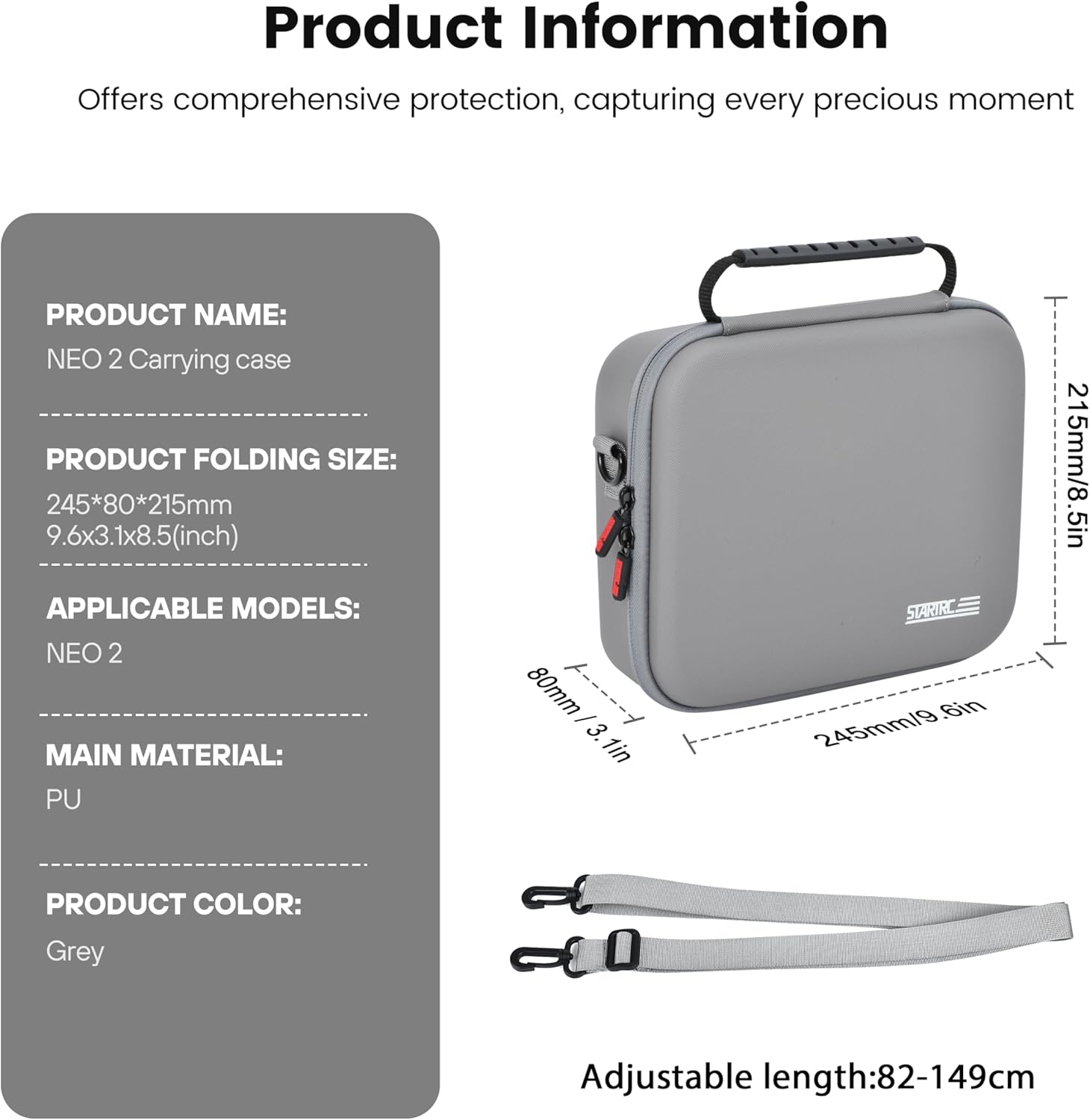 กระเป๋า STARTRC Neo 2 แบบพกพา  - Drone Carrying Bag บทวิจารณ์และราคา