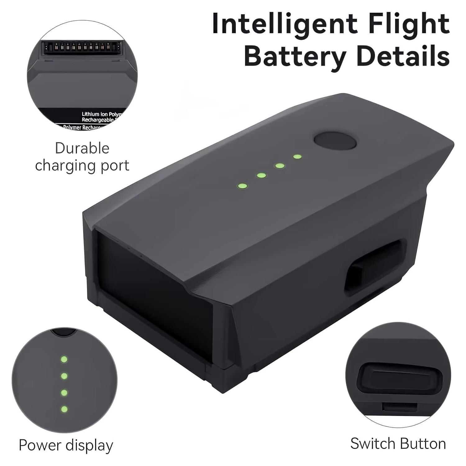 แบตเตอรี่โดรนแท้ 100% 3830mah  - Drone Rcfpvpro บทวิจารณ์และราคา