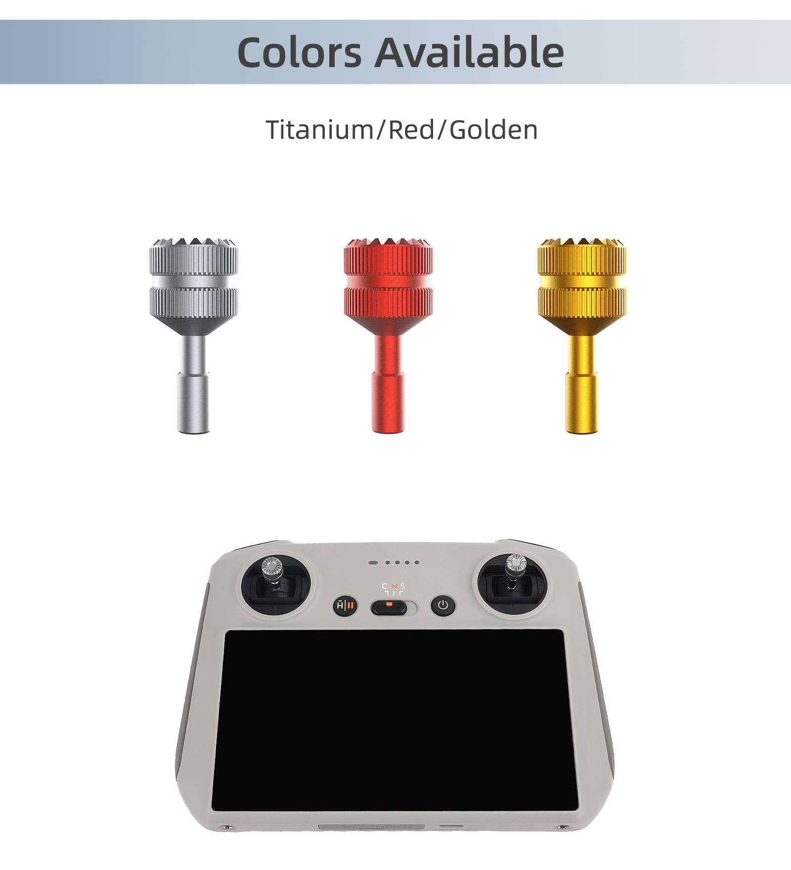 รีโมทคอนโทรลจอยสติ๊กสําหรับ DJ - Drone Rcfpvpro บทวิจารณ์และราคา