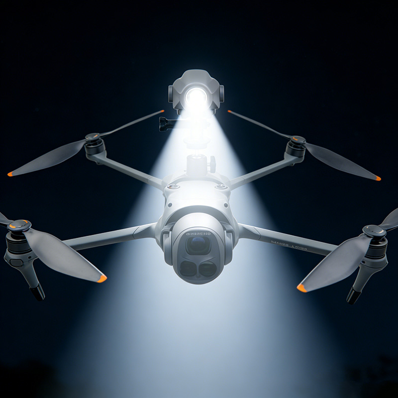 ไฟฉายค้นหาสำหรับการบิน 1 ชุด ไ - Drone Rcfpvpro บทวิจารณ์และราคา