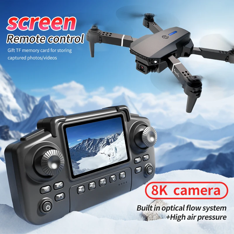 Professional E88 PRO Drone หน้ - Drone E88 Rc Quadcopter บทวิจารณ์และราคา