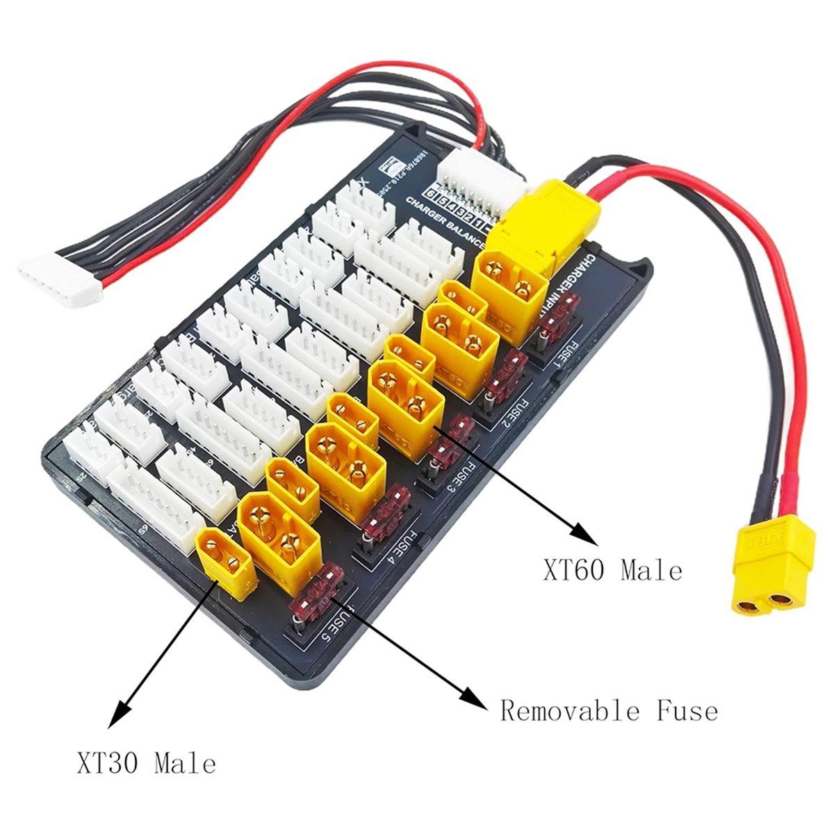 SCLS XT30 RC บอร์ดชาร์จแบตเตอร - Lipo Parallel Charging Board บทวิจารณ์และราคา