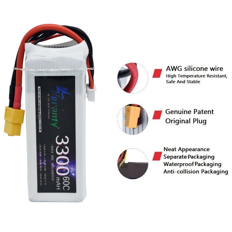 Lipo แบตเตอรี่แบบชาร์จไฟได้4S  - Drone Rcs บทวิจารณ์และราคา
