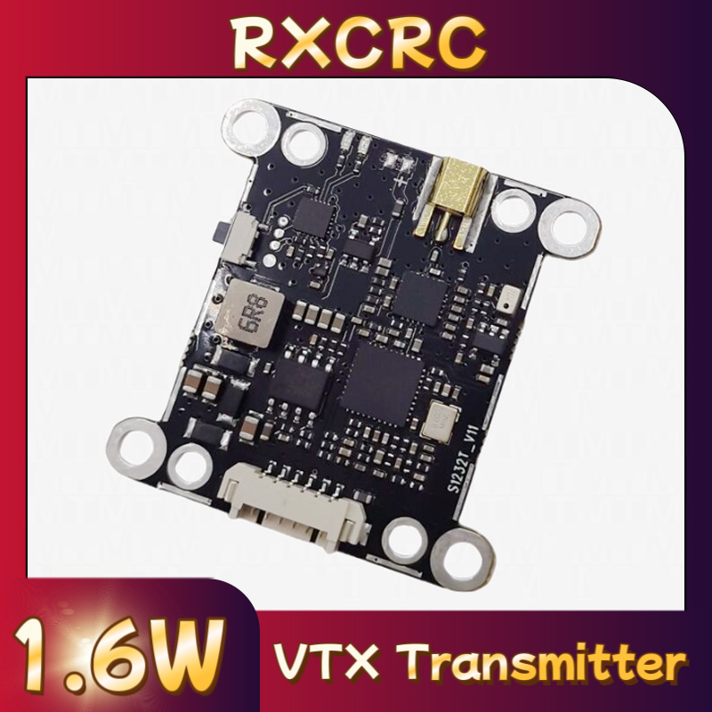 โมดูล RXCRC 5.8G 48CH 1.6W VTX - Drone Rc Controller บทวิจารณ์และราคา