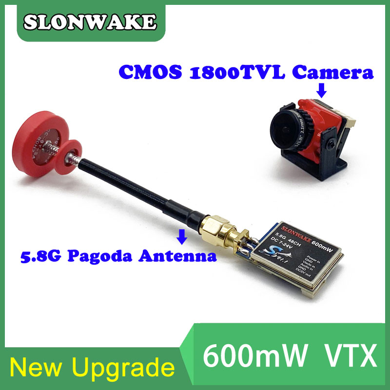พร้อมใช้งาน 5.8G 48CH 600mW เค - Drone Rc Controller บทวิจารณ์และราคา