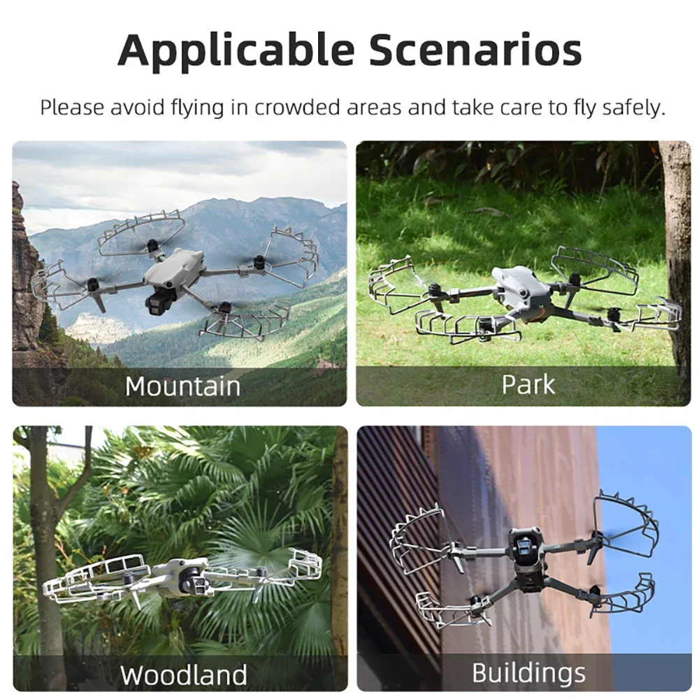 ใบพัดสําหรับ DJI Air 3 S/Air 3 - Drone Propeller Guards บทวิจารณ์และราคา