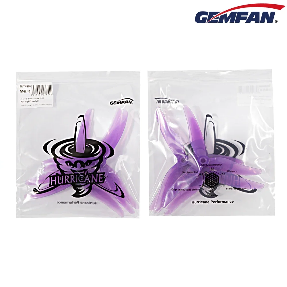 ใบพัด Gemfan JB Hurricane 5147 - Drone Rcs บทวิจารณ์และราคา