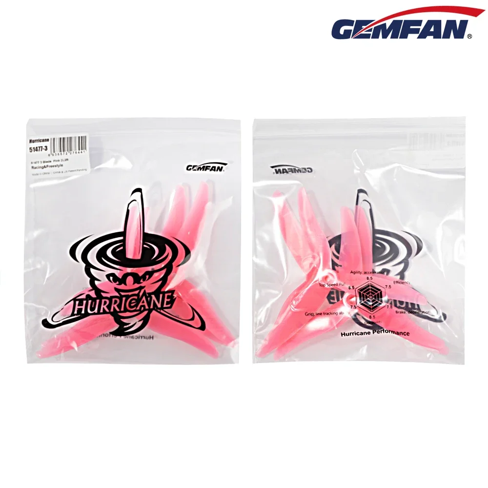 ใบพัด Gemfan JB Hurricane 5147 - Drone Rcs บทวิจารณ์และราคา