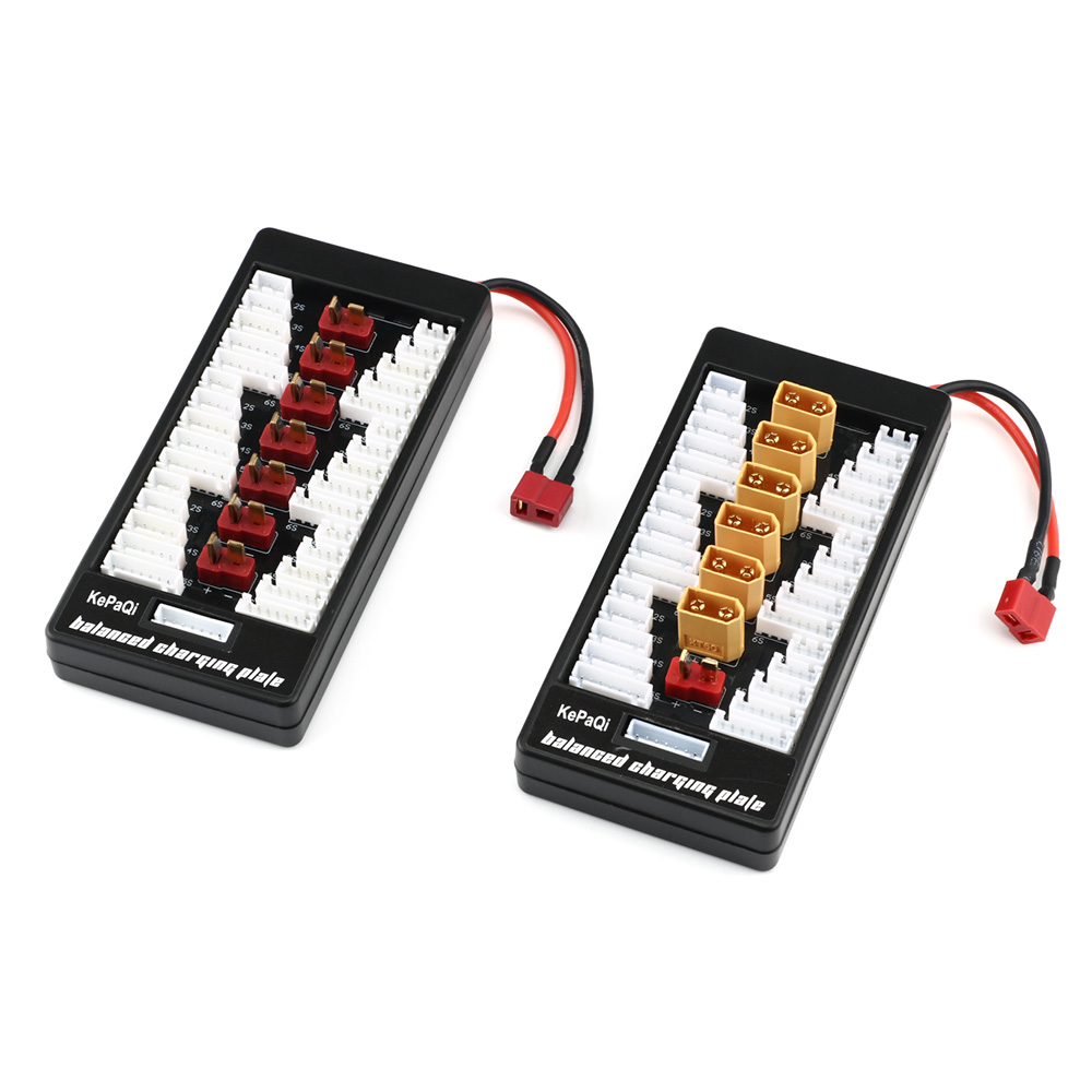 2S-6S XT60 บอร์ดชาร์จแบบขนาน 6 - Lipo Parallel Charging Board บทวิจารณ์และราคา