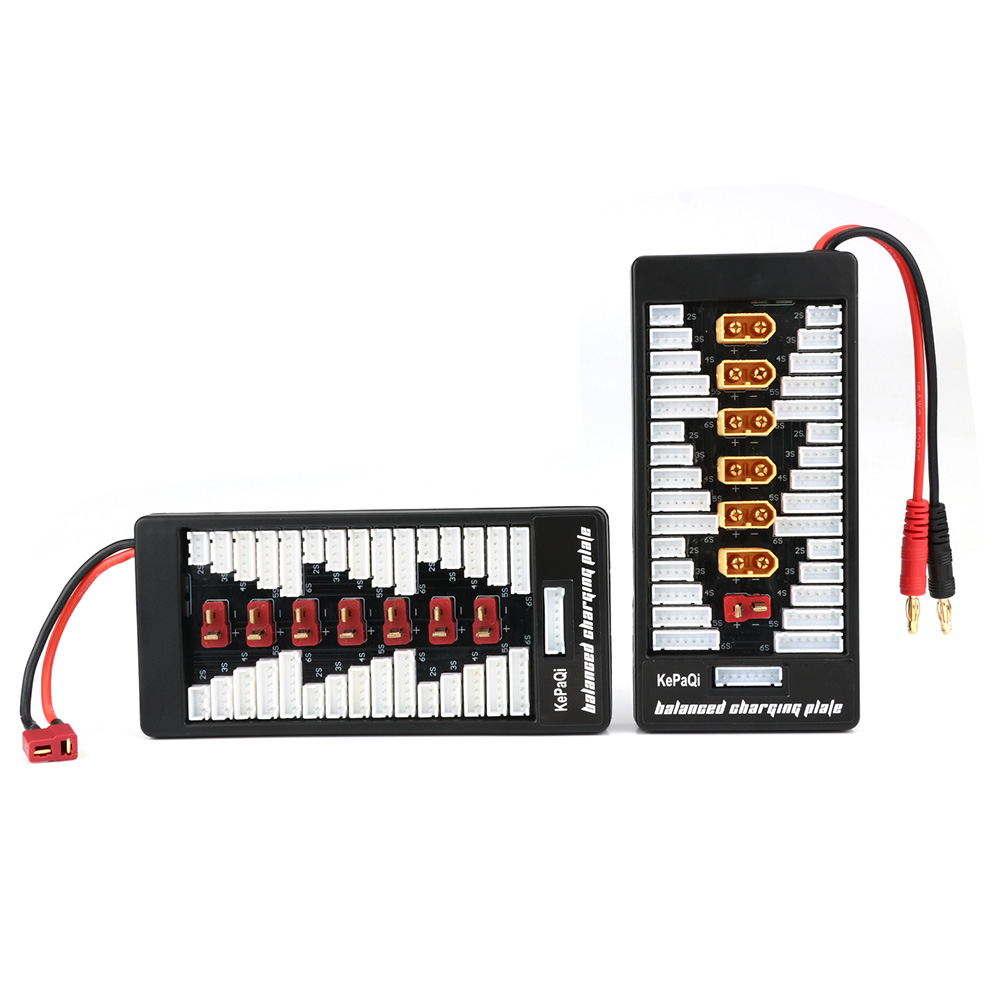 2S-6S XT60 บอร์ดชาร์จแบบขนาน 6 - Lipo Parallel Charging Board บทวิจารณ์และราคา
