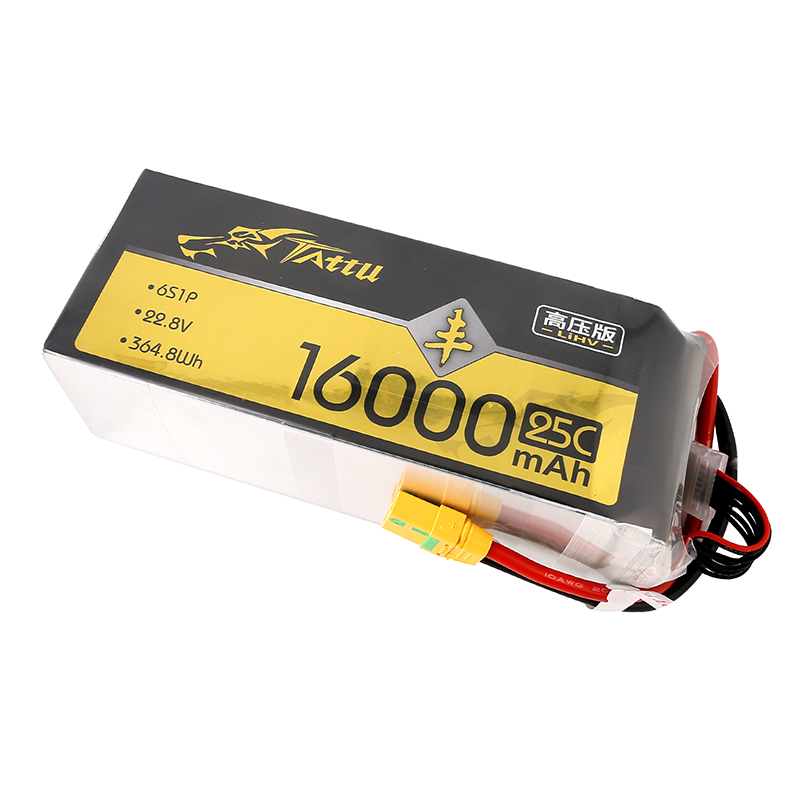 แบตเตอรี่ TATTU 16000mAh 25C 2 - Drone Zll Rc บทวิจารณ์และราคา