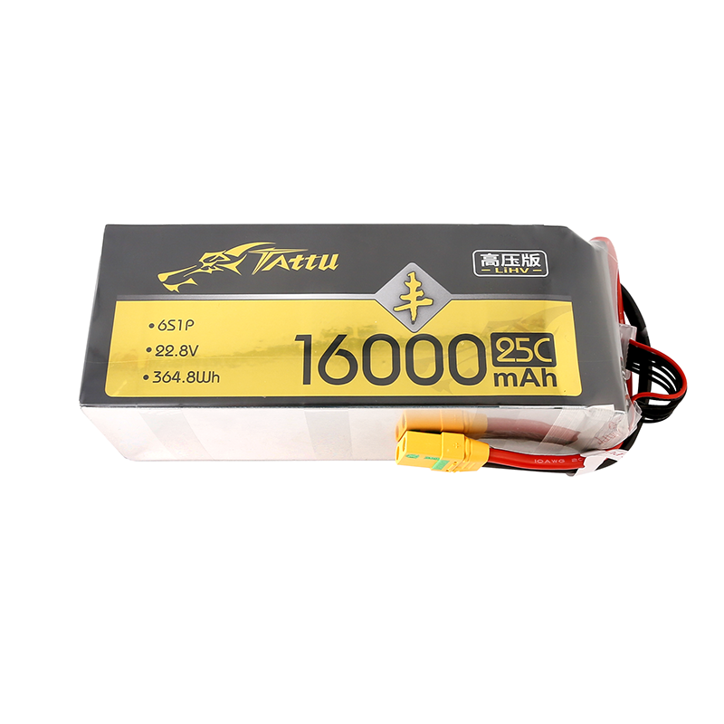 แบตเตอรี่ TATTU 16000mAh 25C 2 - Drone Zll Rc บทวิจารณ์และราคา