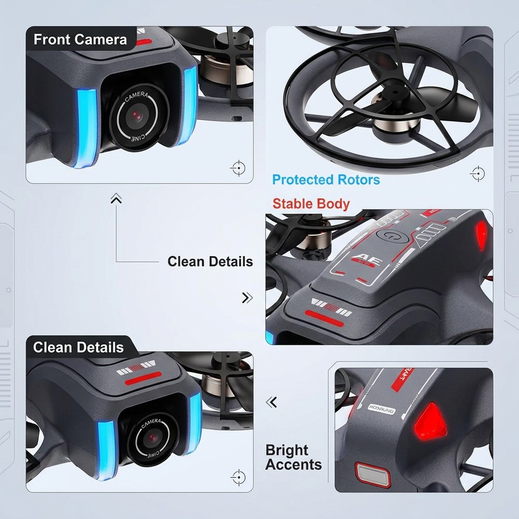 โดรน GPS รุ่นใหม่ AE21 รุ่นที่ - Drone Rc Fpv Pro บทวิจารณ์และราคา