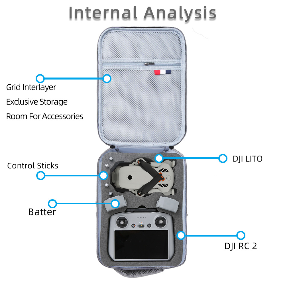 สำหรับ DJI Lito 1/Lito X1 กระเ - Drone Carrying Bag บทวิจารณ์และราคา