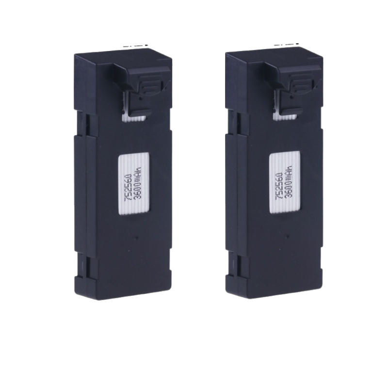 3.7V 3600mAh แบตเตอรี่ Li-Ion  - Drone E88 Rc Quadcopter บทวิจารณ์และราคา