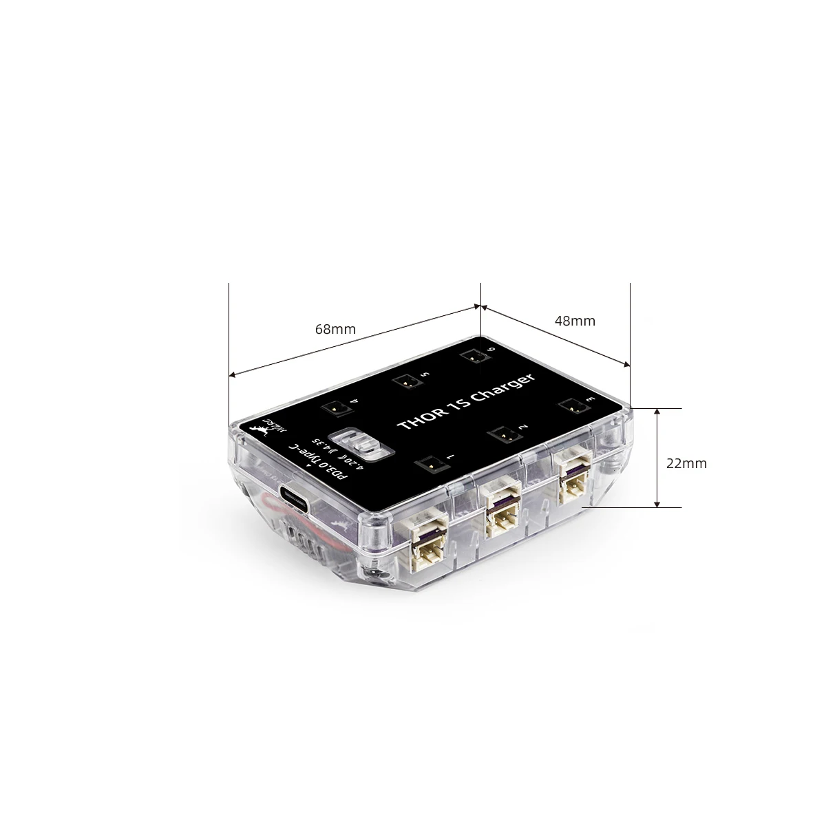 Hglrc Thor 1S ที่ชาร์จ V2 6ทาง - Lipo Parallel Charging Board บทวิจารณ์และราคา