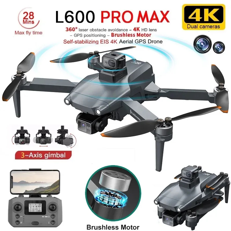 L600 PRO MAX GPS Drone Profess - Drone Rc Fpv Pro บทวิจารณ์และราคา