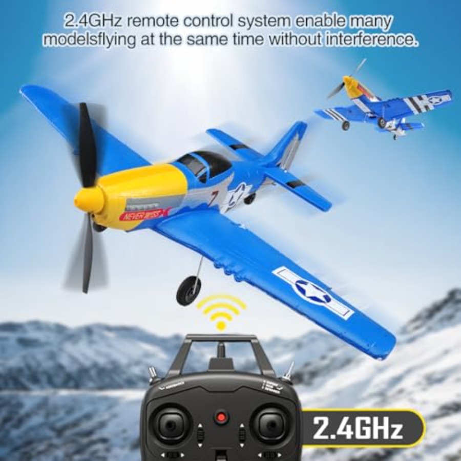 เครื่องบินบังคับวิทยุ P51D RC  - Drone Top Rc บทวิจารณ์และราคา
