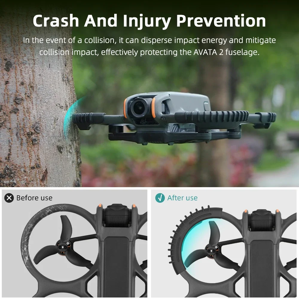 BRDRC น้ําหนักเบาใบพัด GUARD ก - Drone Propeller Guards บทวิจารณ์และราคา