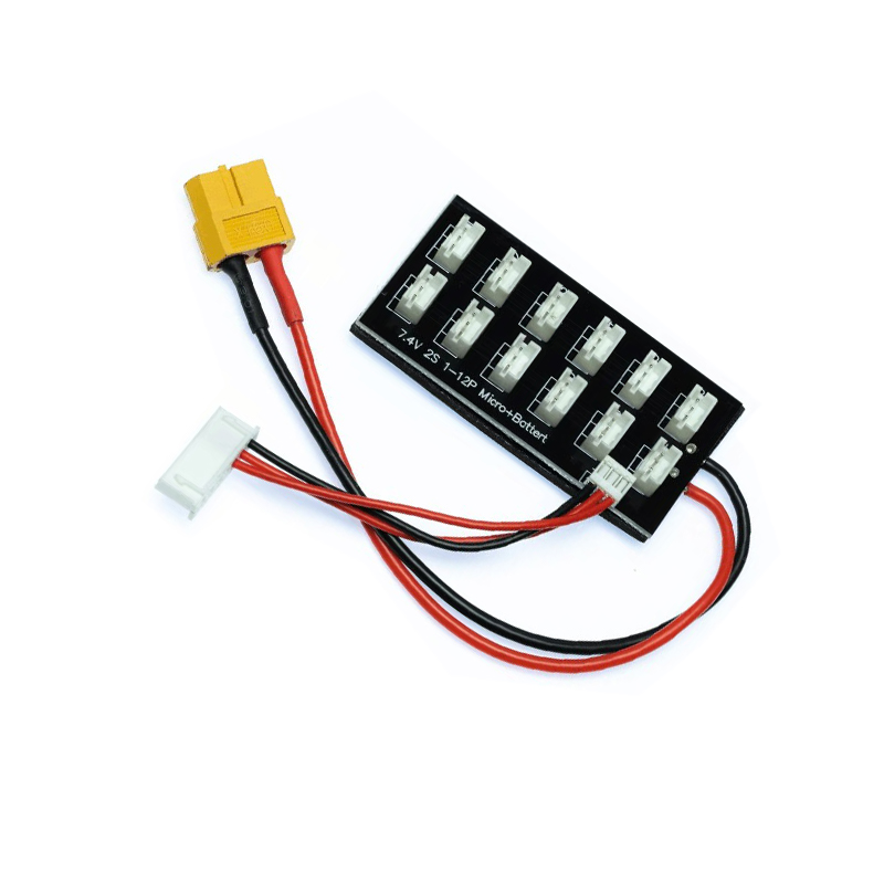 2S XT60หญิงปลั๊กชาร์จแบบขนาน7. - Lipo Parallel Charging Board บทวิจารณ์และราคา