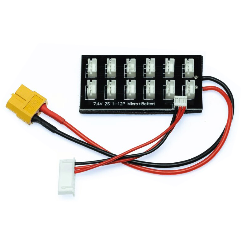 2S XT60หญิงปลั๊กชาร์จแบบขนาน7. - Lipo Parallel Charging Board บทวิจารณ์และราคา