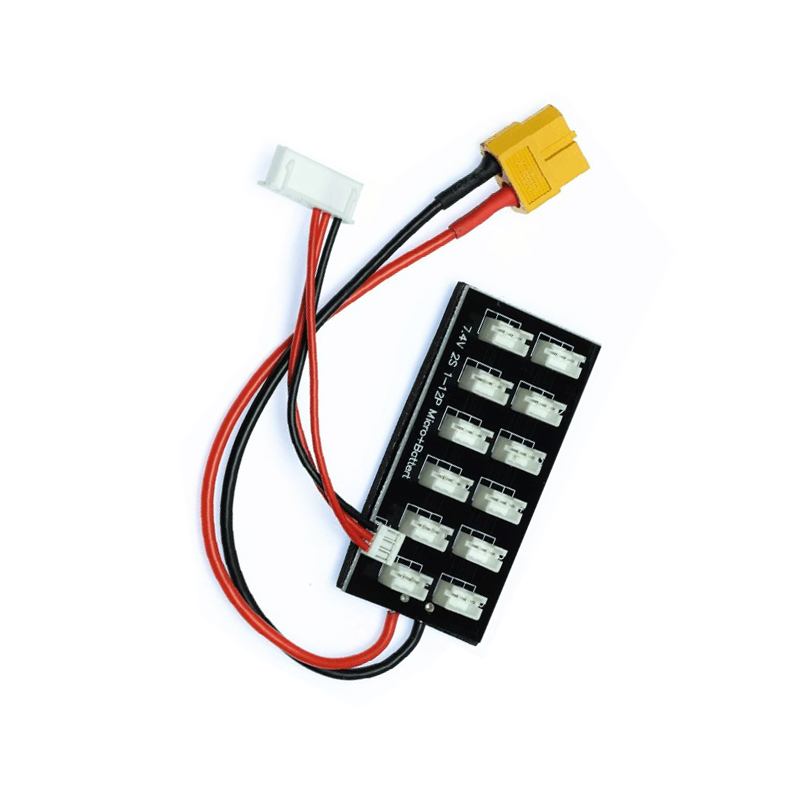 2S XT60หญิงปลั๊กชาร์จแบบขนาน7. - Lipo Parallel Charging Board บทวิจารณ์และราคา
