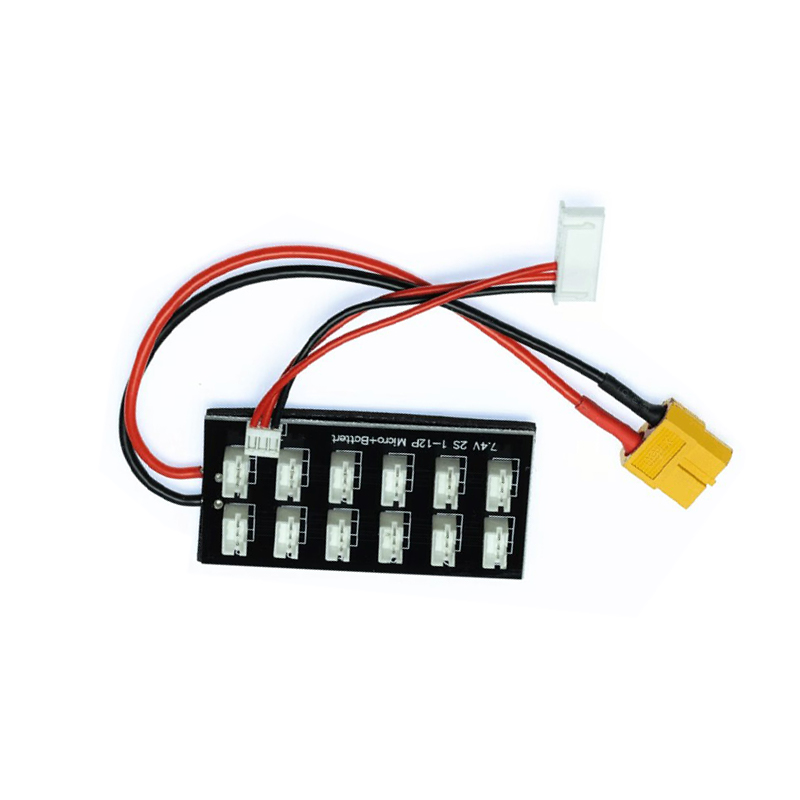 2S XT60หญิงปลั๊กชาร์จแบบขนาน7. - Lipo Parallel Charging Board บทวิจารณ์และราคา