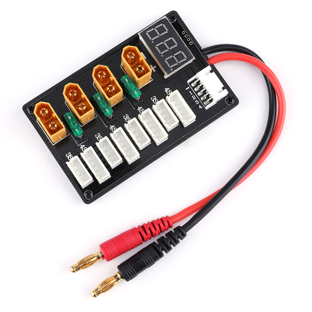 XT60ปลั๊ก3S 4S Lipo แบตเตอรี่ช - Lipo Parallel Charging Board บทวิจารณ์และราคา