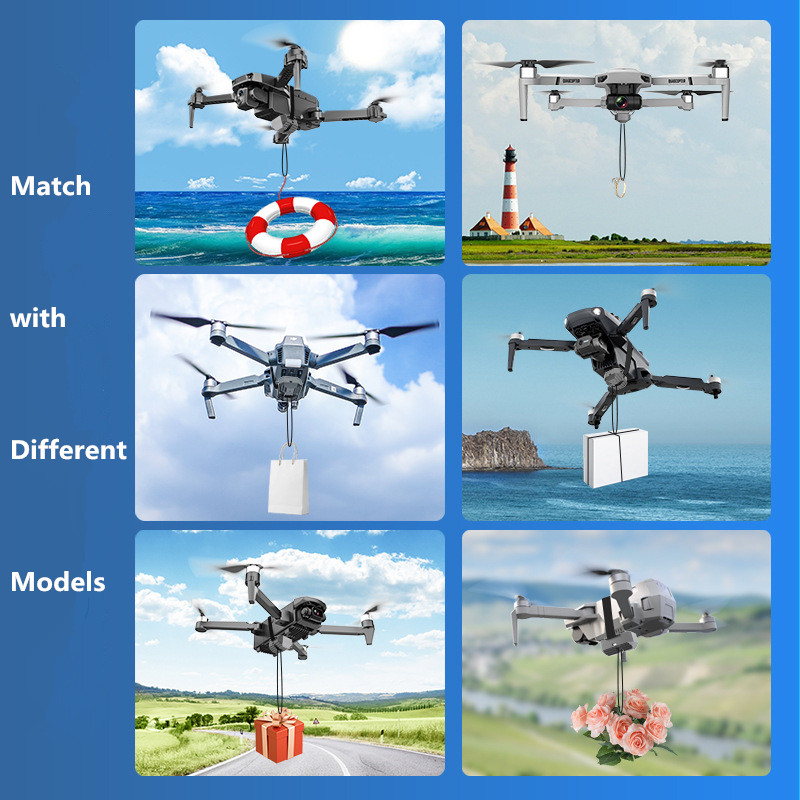 Drone Airdrop ระบบสําหรับ DJI  - Drone Rcfpvpro บทวิจารณ์และราคา
