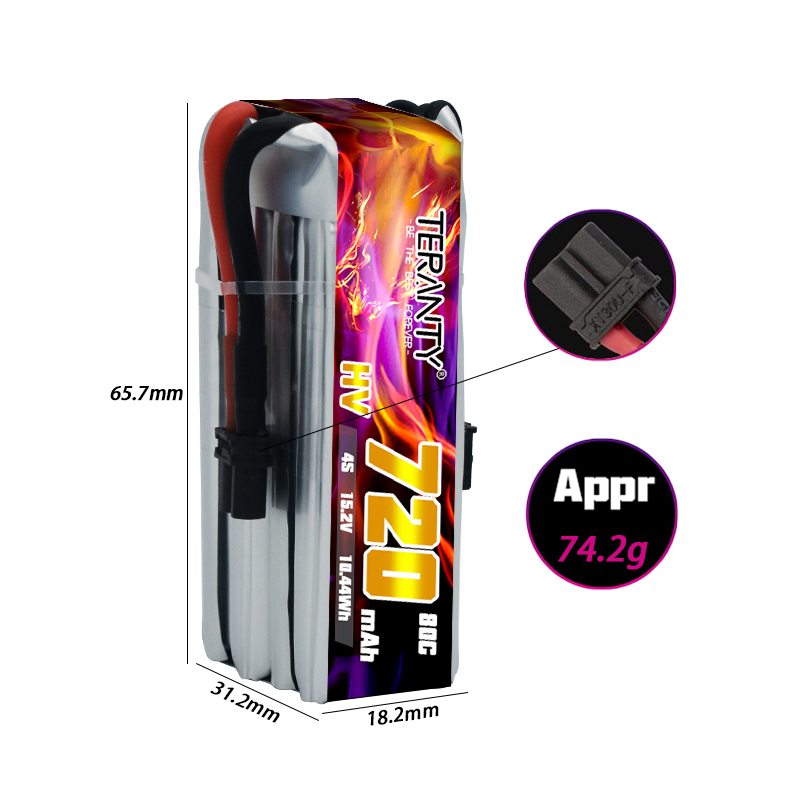 TERANTY 720mAh 4S 15.2V HV แบต - Drone Rc Kit บทวิจารณ์และราคา