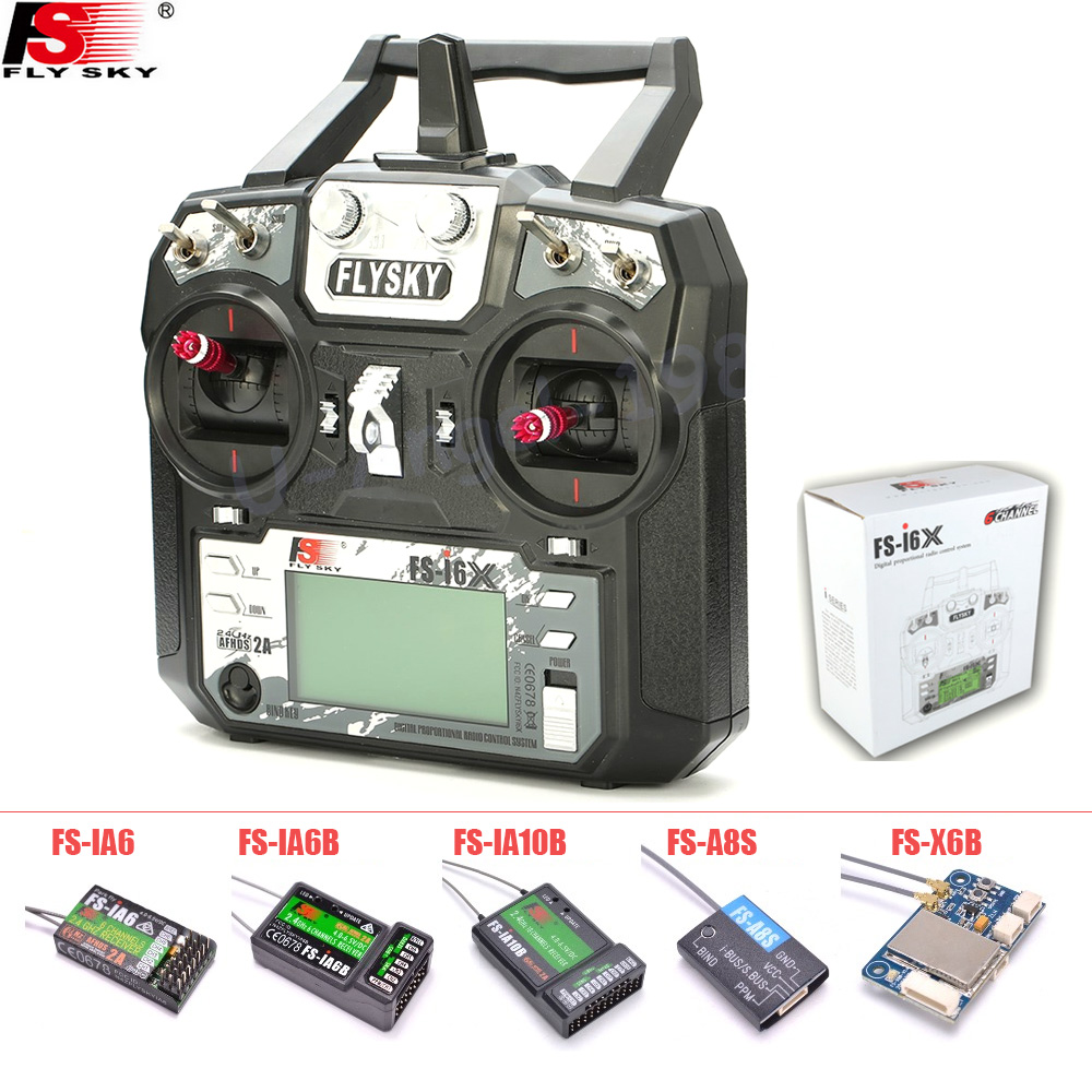 เครื่องส่งสัญญาณ FLYSKY FS-i6X - Drone Rcs บทวิจารณ์และราคา
