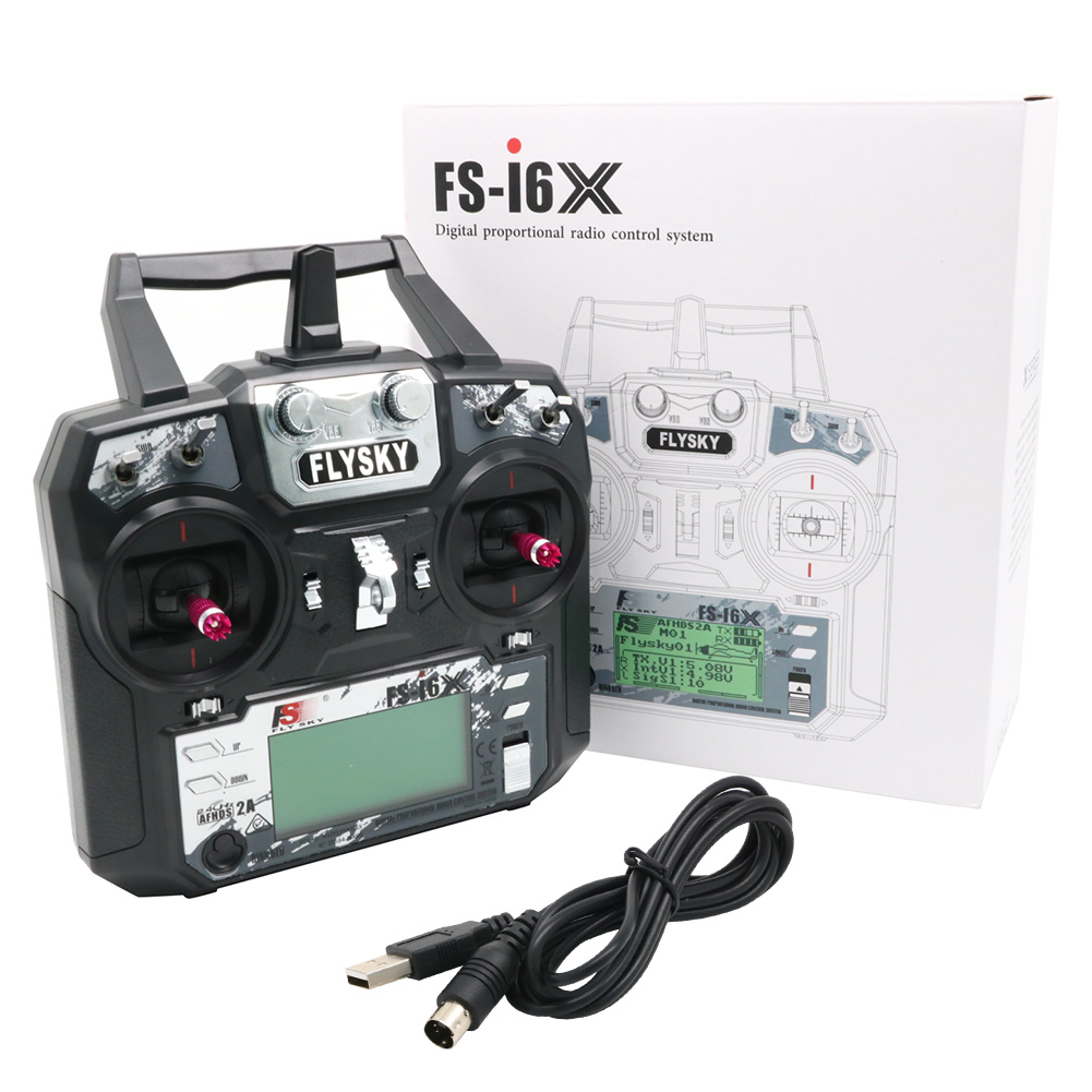 เครื่องส่งสัญญาณ FLYSKY FS-i6X - Drone Rcs บทวิจารณ์และราคา